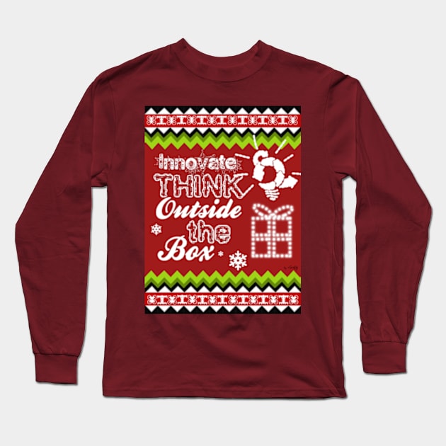 XMAS UGLY SWEATER INNOVATION Long Sleeve T-Shirt by eSeaty